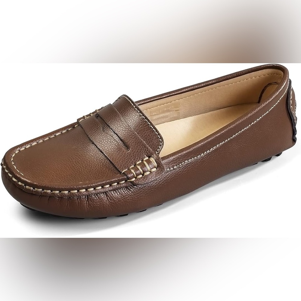 NWOT Artisure Women's Classic Comfort Leather Driving Shoes - Picture 8 of 8